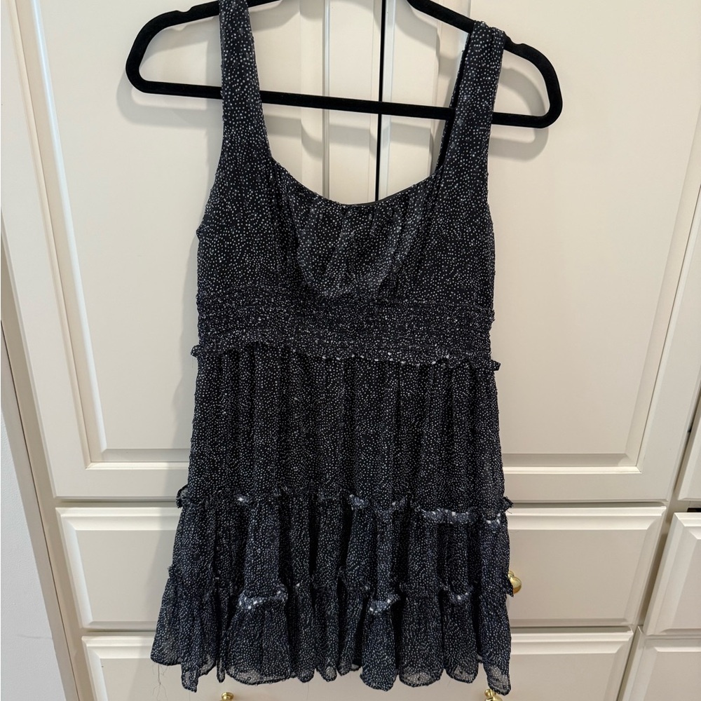 Black and White Women's dress